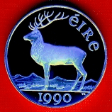 Irish silver coin