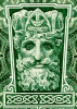 Lee River God by Edward Smyth, ex £1 banknote
